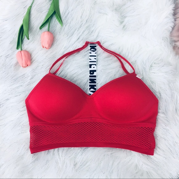 2/$36 Pink Victoria’s Secret Wireless Bra XS -S-L - Picture 3 of 7